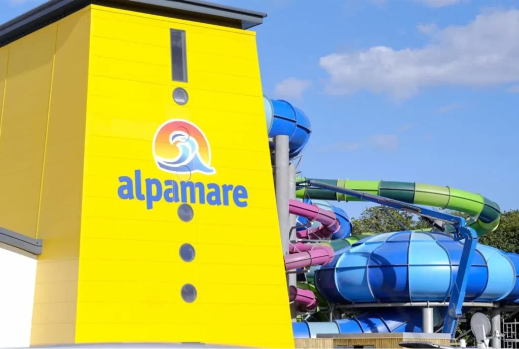 Alpamare Water park in Scarborough