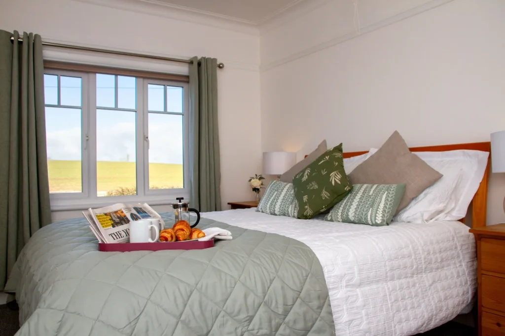 Comfy beds for a perfect nights sleep, the best part of your holiday in Scarborough.