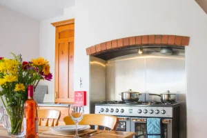 Family kitchen perfect for nights around the table during your stay in Scarborough.