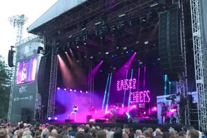 Live bands at the Scarborough Open Air Theatre