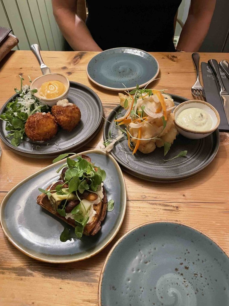 Local pub grub in Scalby Village.