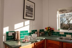 Tea and cake in our beautifully appointed holiday home in Scalby, Scarborough, dog friendly also.