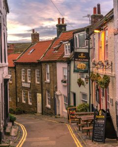 Robin Hoods Bay, near Scarborough and our Dog Friendly Holiday Home.