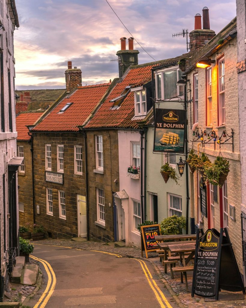 Robin Hoods Bay, near Scarborough and our Dog Friendly Holiday Home.