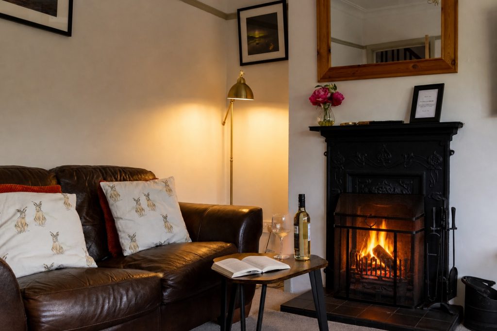 Cosy up in front of the fire with a good book. Close to Whitby and Filey, your perfect holiday home awaits.